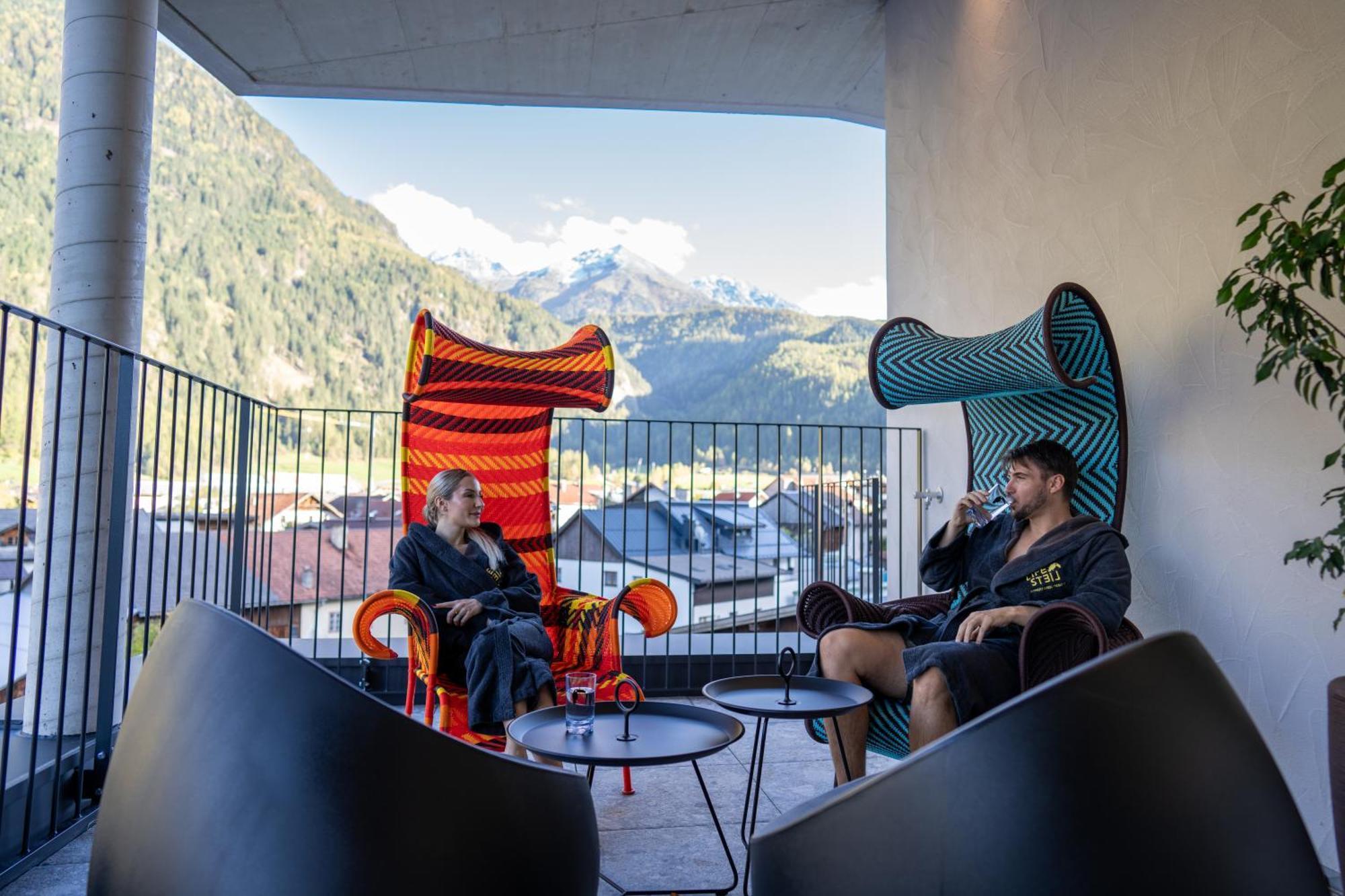 Lifesteil Aparthotel Umhausen Kültér fotó